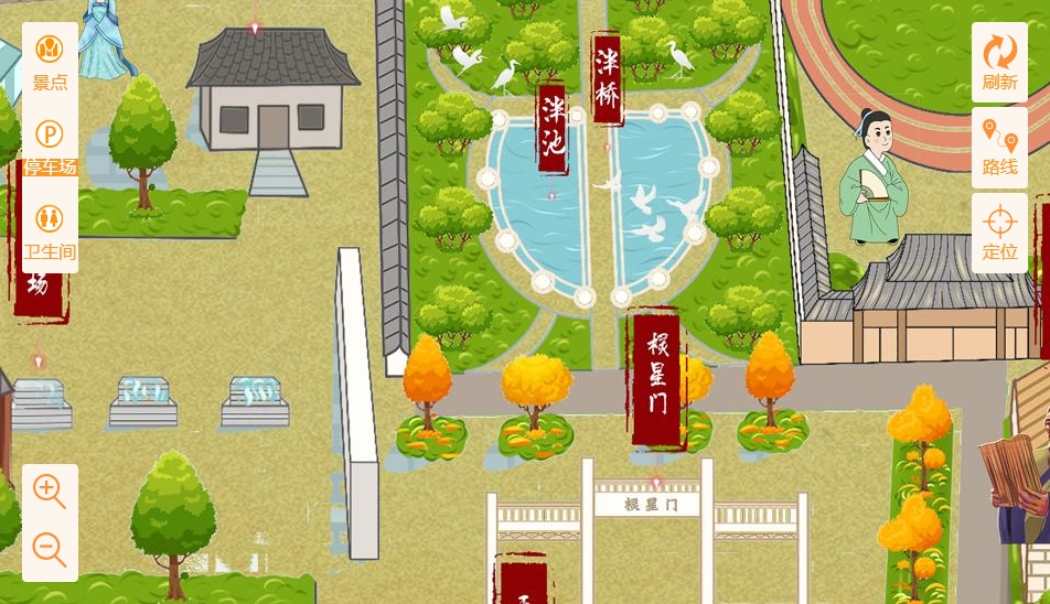 呼伦贝尔手绘地图景区语音讲解导览系统：智慧景区建设的基石